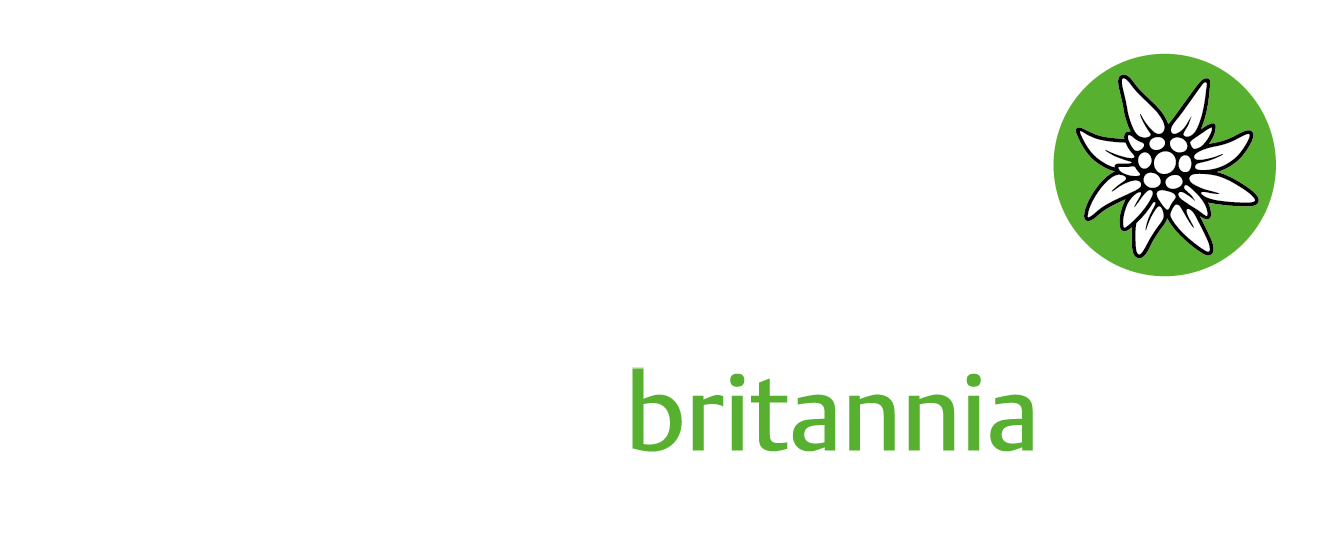 Logo of the Austrian Alpine Club, Britannia