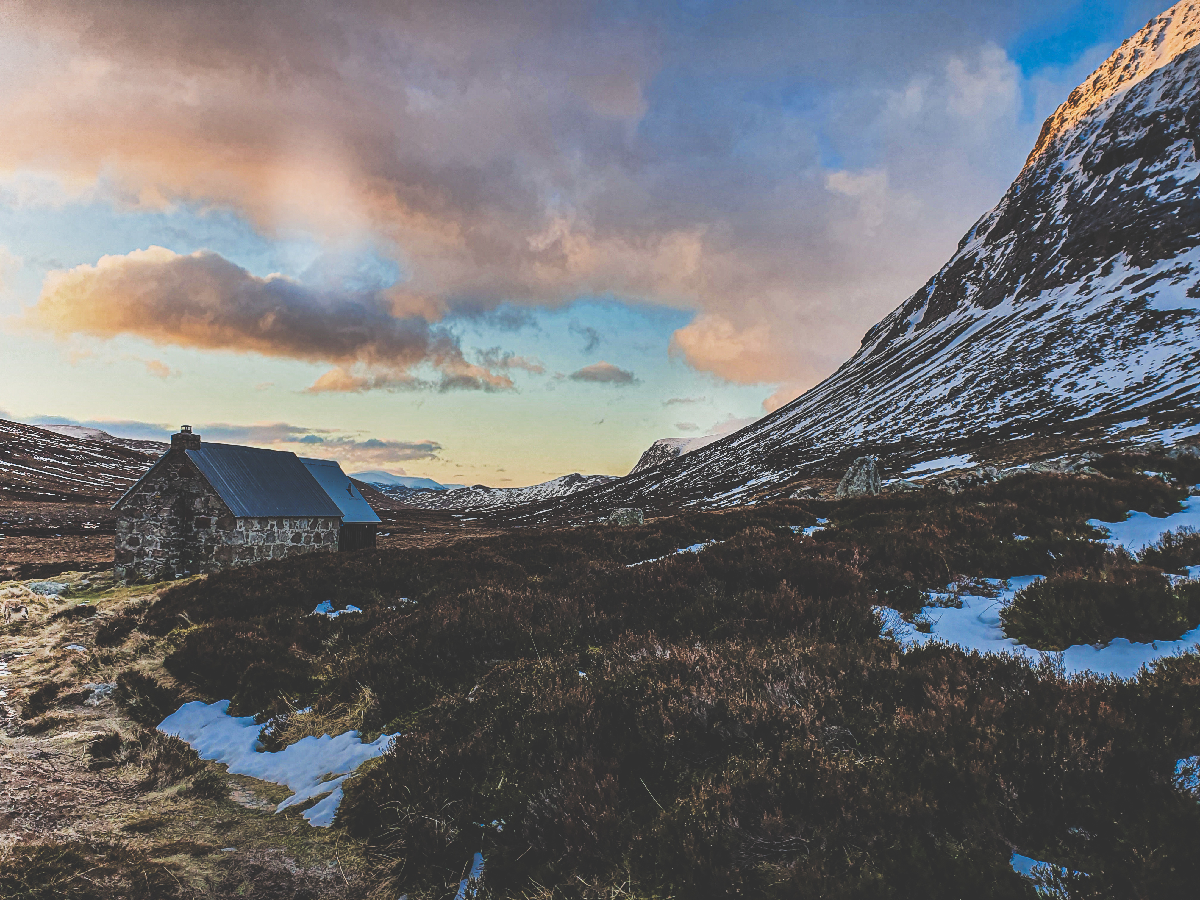 Corrour Bothy in Scotland